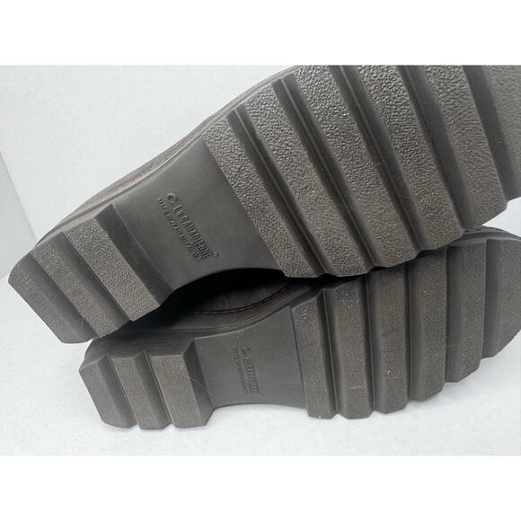 La Canadienne Villa Waterproof Faux Shearling gray Lined Tall Boot Women Sz 7.5 - Picture 6 of 11